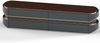 Casa Padrino Luxus TV Schrank Grau / Dunkelbraun / Silber 233 cm - Wohnzimmer & Hotel Möbel Bild 5