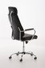 Bürostuhl Ergonomisch FUGOR Schreibtischstuhl mit Rollen Höhenverstellbarer Drehstuhl, Arbeitsstuhl mit Kopfstütze Chefsessel, Computerstuhl 125 kg Schwarz Bild 3