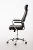 Bürostuhl Ergonomisch FUGOR Schreibtischstuhl mit Rollen Höhenverstellbarer Drehstuhl, Arbeitsstuhl mit Kopfstütze Chefsessel, Computerstuhl 125 kg Schwarz Bild 2