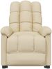 vidaXL Massagesessel Creme Stoff 342742 Bild 3