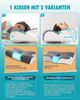 Nackenstš¹tzkissen Nackenstš¹tzkissen, Kopfkissen Memory Foam, Kissen Seitenschl?ferkissen, Memory Foam, Seitenschlafer, Rš¹ckenschlafer, Bauchschlafer Bild 3
