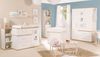 roba Kindermöbelset 'Pia' - 3-teilig - Kinderbett 70 x 140 cm - Wickelkommode - Kleiderschrank - Weiß Bild 3