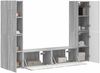 vidaXL TV-Schrankset 6 pcs Graues Sonoma Holzwerkstoff 3409111 Bild 3
