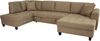 Trends by HG Wohnlandschaft Moritz U-Form, B: 324 cm, mit Bettfunktion, Bettkasten & Zierkissen Bild 4