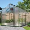 Vitavia Gewächshaus "Dione 9900" inkl. Stahlfundamentrahmen, smaragd grün, 9,9 m²,4 mm HKP Bild 2