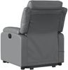 vidaXL Massagesessel mit Aufstehhilfe Elektrisch Grau Kunstleder 3205066 Bild 5