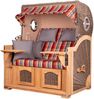 Strandkorb Komplettset - bene living - Ammersee Grande XL - PE grau - Modell 584 - inkl. Liftersystem Bild 3