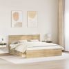 vidaXL Bettrahmen Sonoma 180 x 200 cm Massives Kiefernholz 3410566 Bild 3