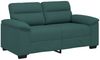 vidaXL 2-Sitzer-Sofa Dunkelgrün 160x81x84 cm Stoff 4105302 Bild 2