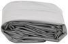 vidaXL Abdeckplane Grau Ø 2,8 m 650 g/m² 156207 Bild 3