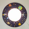 Coole Deckenlampe mit Weltall Motiv fürs Kinderzimmer Schlummerlicht bunt Ø 54cm Bild 3