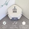 2er Set Große Eck Katzentoilette Katzenklo Ecke mit Deckel geschlossen XXL Ecktoilette Katzen Haubentoilette Filter Schaufel Doppelpack Katzentoiletten Bild 5