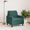 vidaXL Sessel Dunkelgrün 60 cm Samt 4007606 Bild 3