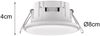 LED Einbaustrahler ARGUS Weiß mit Fernbedienung dimmbar & RGBW, Ø 8cm Bild 5