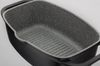 GSW Topf-Set Gourmet Granit Grillmeister, Aluminiumguss (Set, 4-tlg, 1 x Bräter, H. 11,5 cm, 1x Grillpfanne 28x28 cm, H. 4,4 cm), Induktion Bild 4