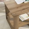 vidaXL Couchtisch, Holzwerkstoff Artisan-Eiche, 51 x 50 x 50 cm Bild 4