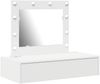 vidaXL Schminktisch mit Schubladen Weiß 83 x 40 x 70 cm Holzwerkstoff 865226 Bild 2
