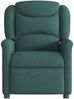 vidaXL Massagesessel Elektrisch Dunkelgrün Stoff 3303190 Bild 5