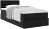 vidaXL Ottoman-Bett mit Matratze Schwarz 100x200 cm Kunstleder 3311288 Bild 5