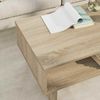 vidaXL Couchtisch Sonoma-Eiche 80 x 46 x 35 cm Holzwerkstoff 8000222 Bild 4