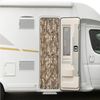 Moritz Flauschvorhang aus Chenille 56 x 185 cm braun beige meliert Türvorhang als Fliegenschutz Insektenschutz für Camping Wohnwagen Bild 5
