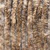 Moritz Flauschvorhang aus Chenille 56 x 185 cm braun beige meliert Türvorhang als Fliegenschutz Insektenschutz für Camping Wohnwagen Bild 2