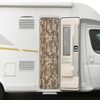 Moritz Flauschvorhang aus Chenille 56 x 185 cm braun beige meliert Türvorhang als Fliegenschutz Insektenschutz für Camping Wohnwagen Bild 4