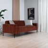 Bronx71 Chenille Sofa Kansas 3-Sitzer kupfer Bild 5