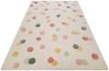 SMART KIDS Kinderteppich Dana, rechteckig, Höhe: 1,2 mm, modern und natürlich, bunte Polkadots, mit Struktur, Kinderzimmer Bild 5