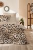 Primera Mako-Satin Bettwäsche 155x220 Leopardenmuster beige braun 243241-77 Bild 2