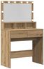 vidaXL Schminktisch Artisan-Eiche 80 x 41 x 134,5 cm Holzwerkstoff 871538 Bild 5