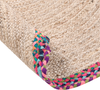 Teppich SATARA Bunt ø 120 cm Jute Bild 5