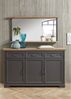 Innostyle Sideboard Jasmin, Breite 166 cm, 3 Holztüren, 3 Schubkästen Bild 2