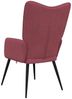 vidaXL Relaxsessel Weinrot Stoff [327949] Bild 5