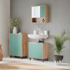 Vicco 'Agasta' Badschrank, Spanplatte, 56,2 x 83,2 x 28 cm, Mintgrün / Sonoma Bild 4