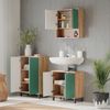 Vicco 'Agasta' Badschrank, Spanplatte, 56,2 x 83,2 x 28 cm, Mintgrün / Sonoma Bild 5