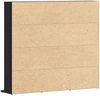 vidaXL CD-Schrank Schwarz Eichen-Optik 100x23x89,5 cm Holzwerkstoff 862481 Bild 5