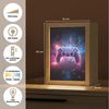 OnlyWow Nachttischlampe Lightbox Controller - Neon - Explosion - Abstrakt - Jungen, Dimmbar, Farbwechsel, LED, Warmweiß, Kaltweiß, Neutralweiß Einstellbar, Kinderzimmer, Babyzimmer, Dimmbar, mit Kabel, Nachtlampe, LED Bild 3