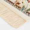 Orientalischer Samt-Teppich Fransen Oriental Flowers Creme - 160x230x0,5cm Bild 4