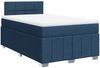 vidaXL Boxspringbett mit Matratze Blau 120x190 cm Stoff 3287013 Bild 2