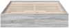 vidaXL Bettgestell mit Schubladen Grau Sonoma 140x200 cm Holzwerkstoff 3280662 Bild 4