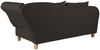 Selma Recamiere mit Armteil rechts klappbar Flachgewebe Chocolate Buche Natur Bild 4