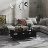 vidaXL Couchtisch Schwarz 103,5 x 60 x 35 cm Spanplatte [806023] Bild 3