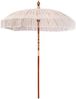 Macrame Sonnenschirm, Gartenschirm Creme 190 x 190 x 260 cm Bild 2