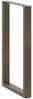vidaXL Bartischbeine U-Form 2 Stk. Naturstahl 60x(100-101) cm Stahl 4013239 Bild 4