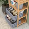 Bücherregal Novaro Bambus 48.3 x 166.5 cm mit 7 Fächern Vicco Bild 4