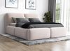Polsterbett OLKE 160x200 ohne Matratze mit Bettkasten und Lattenrost. Farbe: Beige 2 Bild 2