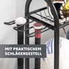 Sportball-Aufbewahrungsständer zur Aufbewahrung von Bällen, aus schwarzem Stahl Bild 4