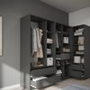 Kleiderschrank Elmo Anthrazit 50 x 200 cm Vicco Bild 5
