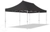 3x6 m Faltpavillon PROFESSIONAL Alu 40mm, Seitenteile mit Panoramafenstern, schwarz Bild 2